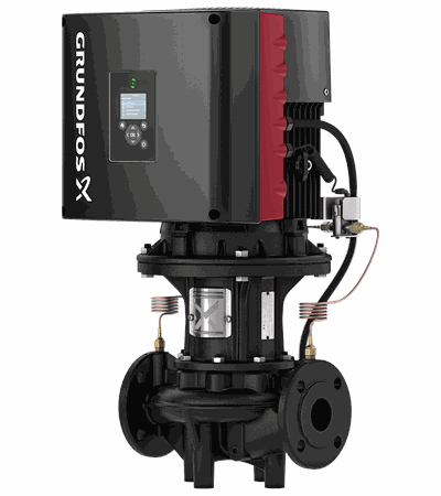 1 - Mittarit ja säätölaitteet Kiertovesipumppu Grundfos TPE3 100-230 500mm