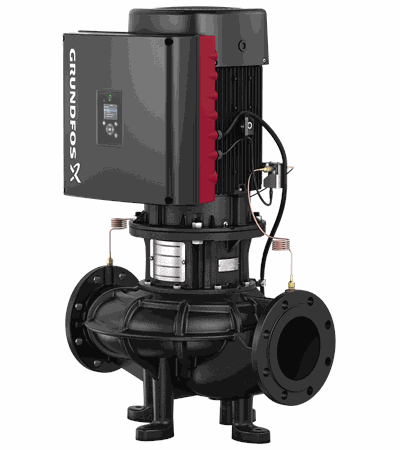 1 - Mittarit ja säätölaitteet Kiertovesipumppu Grundfos TPE3 200-50 S-A-F-A-BQQE-KWA