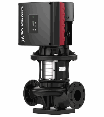 1 - Mittarit ja säätölaitteet Kiertovesipumppu Grundfos TPE2 125-290 N-A-F-A-BQQE-NWB