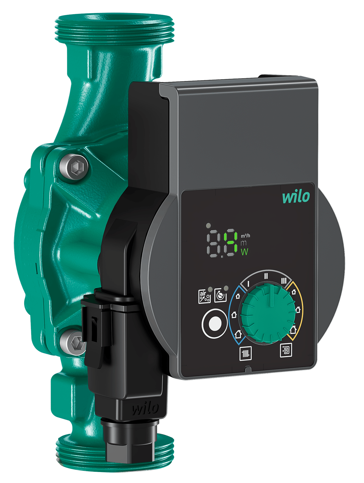 1 - Mittarit ja säätölaitteet Kiertovesipumppu Wilo Yonos PICO 25/1-6 -130 G1 1/2" 130mm