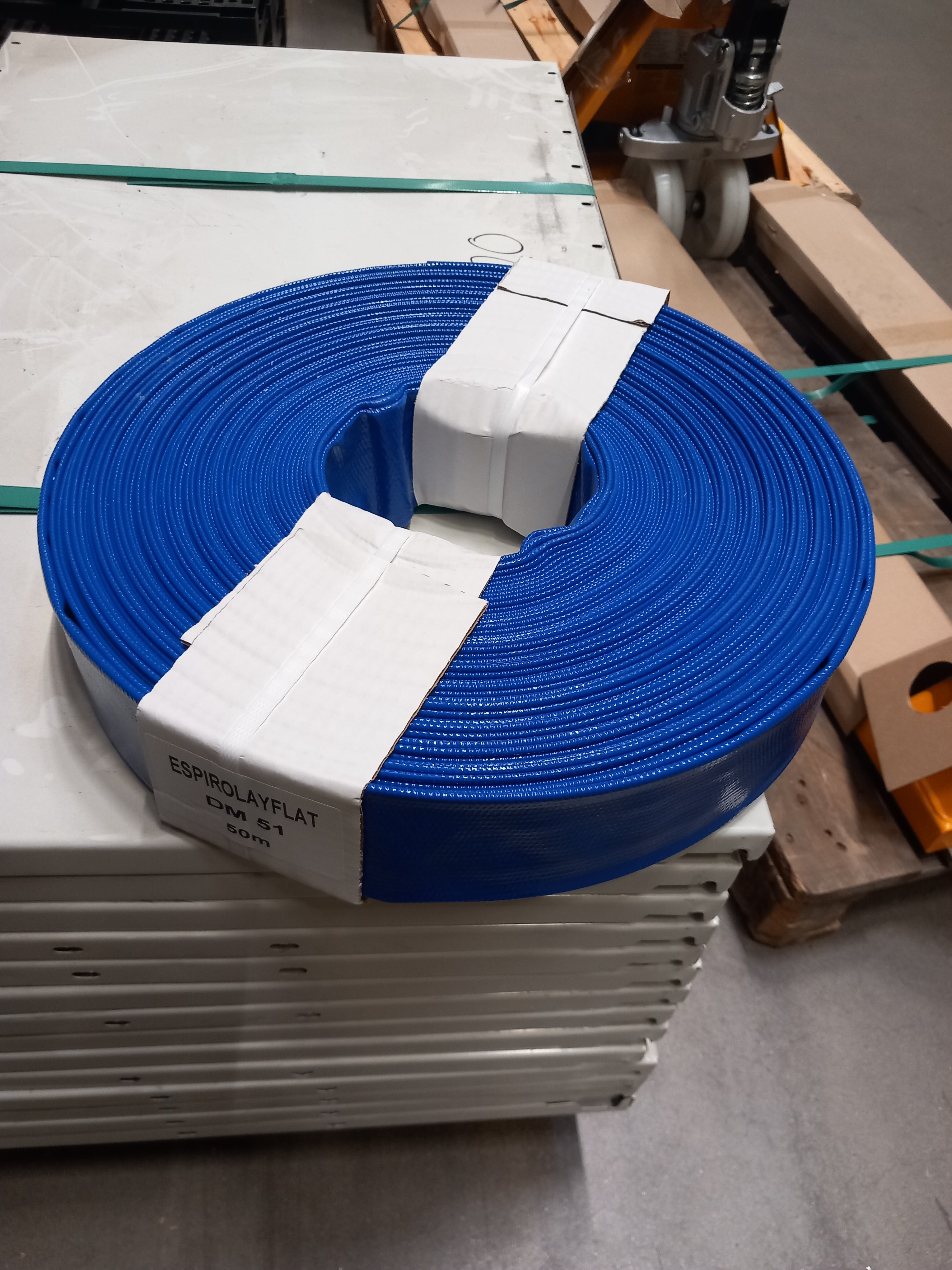 1 - Mittarit ja säätölaitteet Tyhjennysletku PVC 52mm 50m