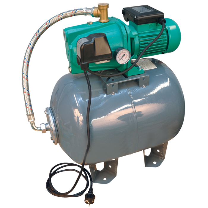 1 - Mittarit ja säätölaitteet Vesiautomaatti Wilo Initial Jet 4-4-50 50l 0.75kW 230V