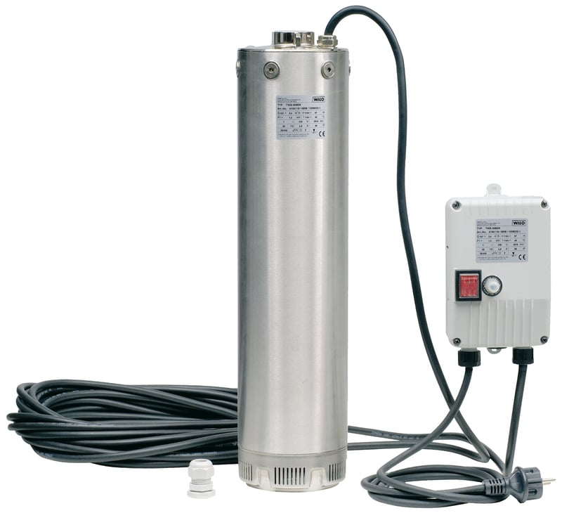 1 - Mittarit ja säätölaitteet Porakaivopumppu Wilo TWI 5 308 1.1kW 230V RST G32