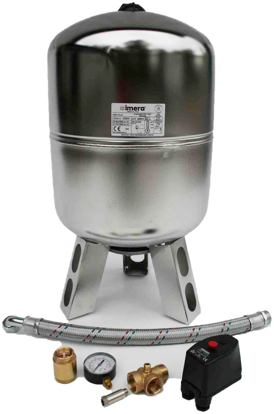 1 - Mittarit ja säätölaitteet Vesiö 50L RST 720x395x370mm