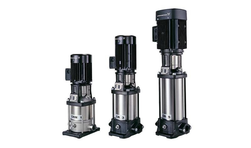 1 - Mittarit ja säätölaitteet Keskipakopumppu GRUNDFOS CR5-8 1.1kW 5.8m3/h 56.5m