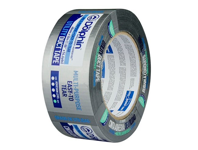 1 - Kiinnitys-, tiivistys- ja merkitsemistarvikkeet Ilmastointiteippi Blue Dolphin FM-160 48mm x 25m harmaa