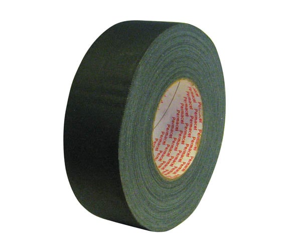 1 - Kiinnitys-, tiivistys- ja merkitsemistarvikkeet Rakennusteippi P-665 25mm x 55m musta