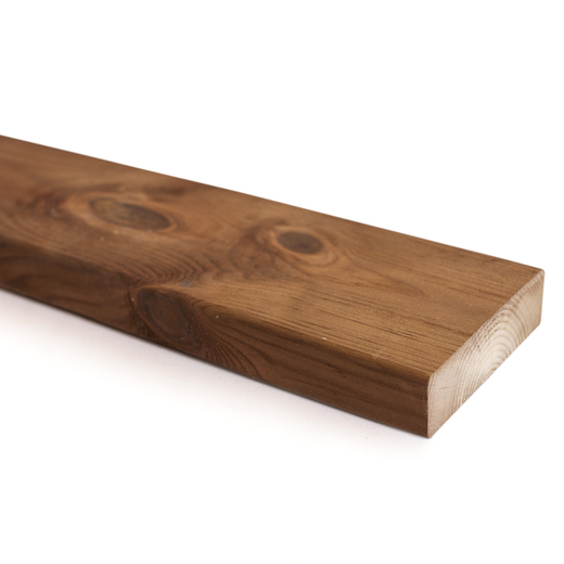 1 - Laudat Kyllästetty höylätty AB Ruskea Mänty SHP 28x95mm OM