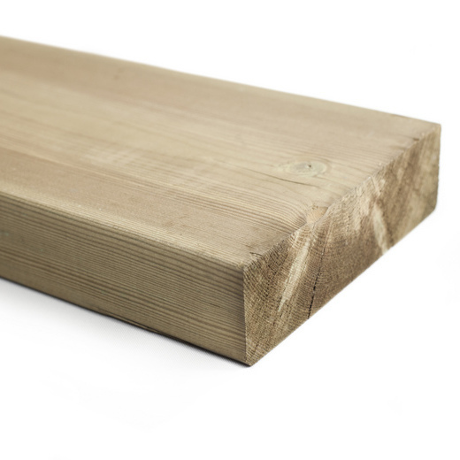 1 - Laudat Kyllästetty höylätty A Mänty mitallistettu 48x173mm