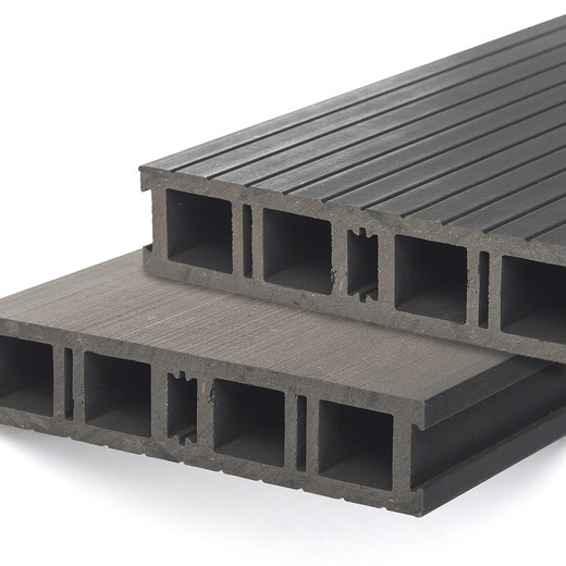 1 - Laudat Luna TWPC terassilauta 42x200 4 m grafiitinharmaa