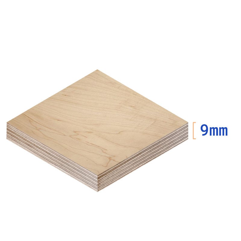 Puu ja kipsilevyt Vaneri koivu 9x2500x1250mm BB/WG