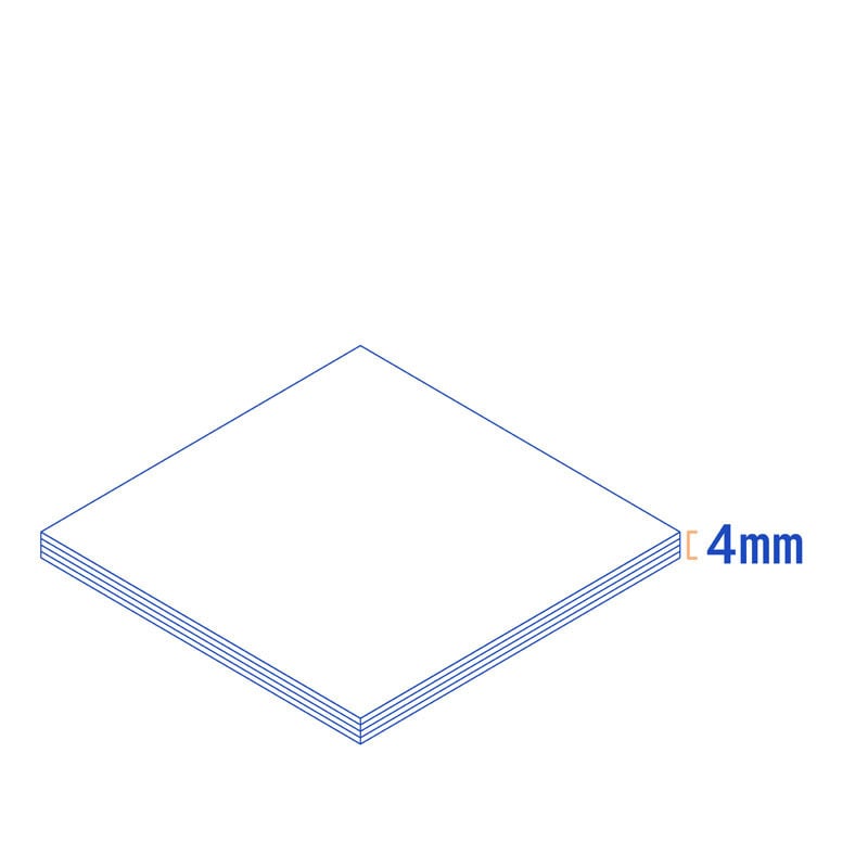 1 - Puu ja kipsilevyt Vaneri 4x1220x2440 BB WG