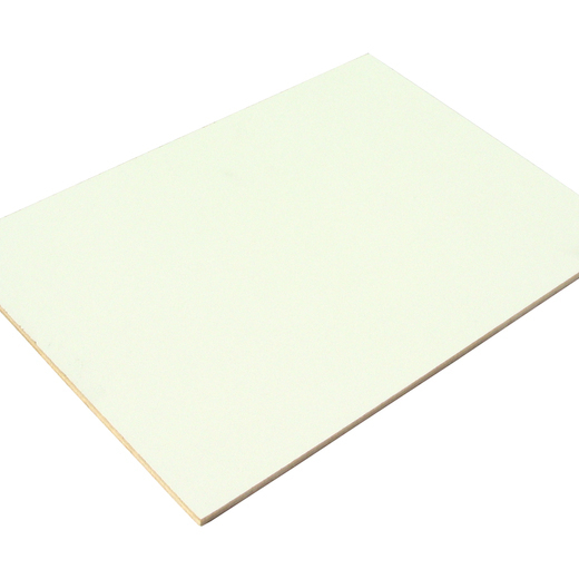 1 - Puu ja kipsilevyt Kovalevy LEIJONA maalattu valkoinen 3x1220x2745mm