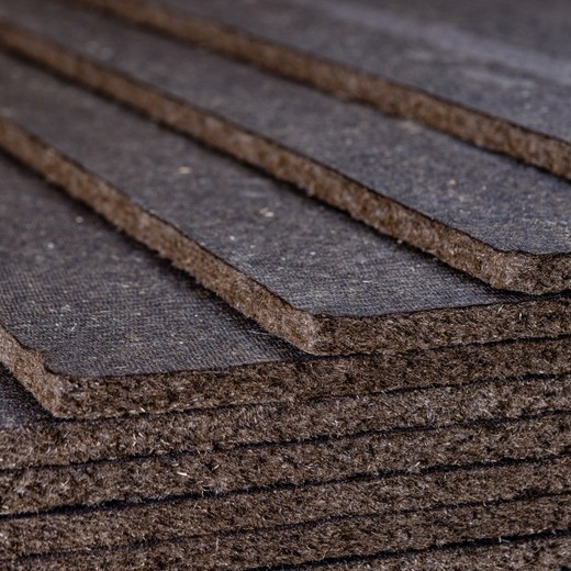 Puu ja kipsilevyt Kuitulevy 25x1200x2700 Hunton Runkolevy Bitroc