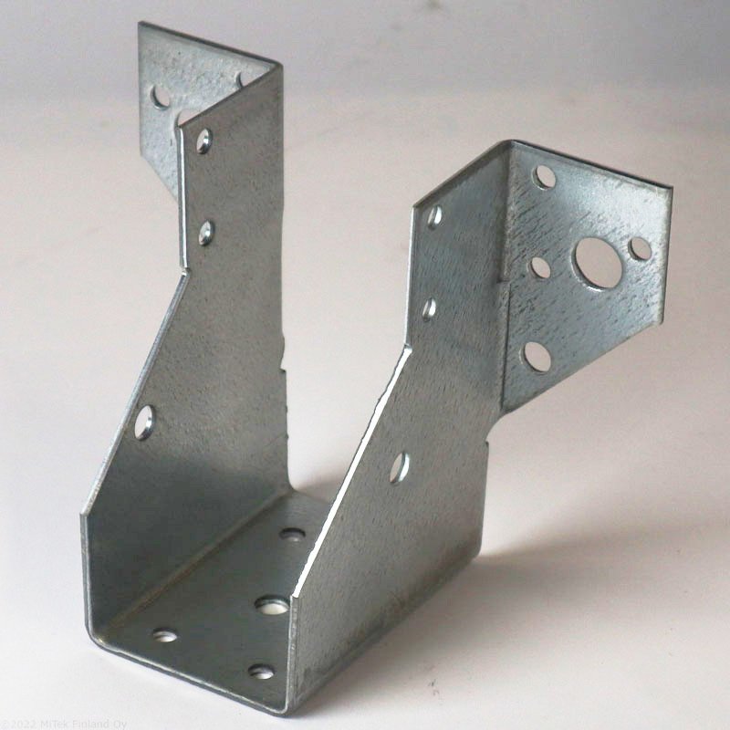 1 - Kiinnittäminen Palkkikenkä Kuumasinkitty 45x96mm N 50kpl