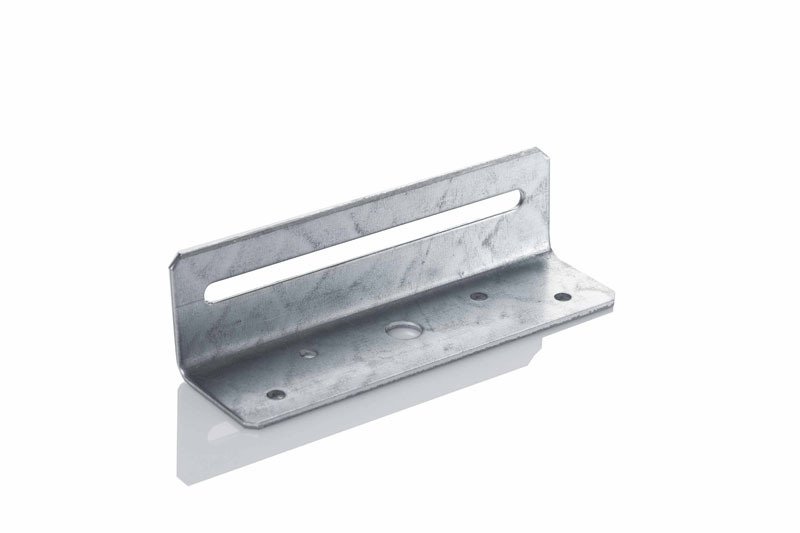 1 - Kiinnittäminen Liukulevy Kuumasinkitty 40x40x130mm 50kpl